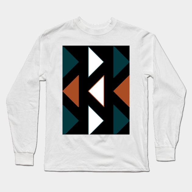 triangle Long Sleeve T-Shirt by beleafcreativ